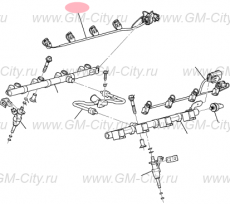 Проводка инжектора правая Cadillac Escalade IV