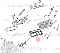 Прокладка головки блока цилиндров Cadillac Escalade IV