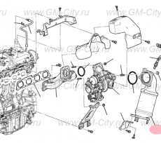 Катализатор выхлопной Cadillac CTS ІІІ