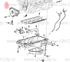 Масляный насос Cadillac Escalade IV
