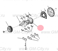 Коленвал Cadillac CTS ІІ
