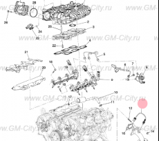 Лямбда-зонд Chevrolet Traverse II