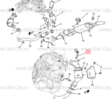 Лямбда-зонд Chevrolet Traverse II