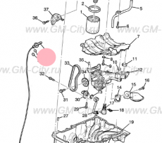 Щуп масляный Chevrolet Volt II