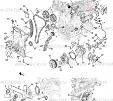 Прокладка клапана egr Chevrolet Volt II