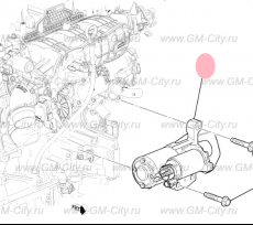 Стартер Chevrolet TrailBlazer III