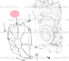 Крышка грм Chevrolet TrailBlazer III