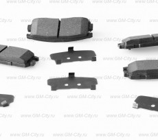 Колодки тормозные задние (комплект 4 шт) Chevrolet Captiva C100