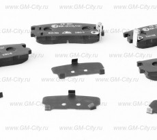 Колодки тормозные задние (комплект 4 шт) Chevrolet Captiva C100