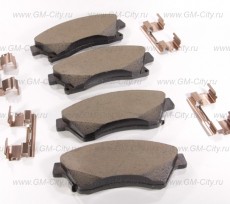 Колодки тормозные передние керамические 15 дюймов Chevrolet Cruze