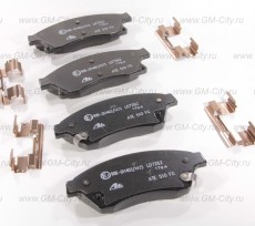 Колодки тормозные передние керамические 15 дюймов Chevrolet Cruze