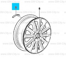 Груз баланс колеса Chevrolet Cobalt