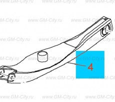 Рычаг управления нижним задним подвесом Chevrolet Malibu