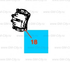 Суппорт переднего тормоза Chevrolet Malibu