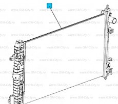 Радиатор охлаждения Chevrolet Malibu