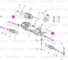 Тяга рулевая электроусилитель Chevrolet Orlando