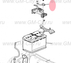 Проводка аккумулятора Cadillac CTS ІІІ