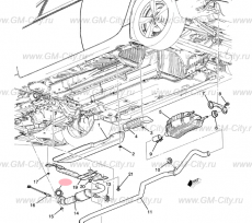 Прокладка приемной трубы глушителя Chevrolet Cruze