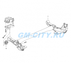 Балка задняя Chevrolet Cruze