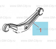 Рычаг управления верхнего заднего подвеса Chevrolet Malibu