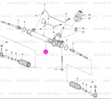 Рейка рулевая Chevrolet Cruze