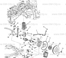Рычаг передний правый Chevrolet Volt I