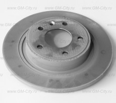 Диск тормозной задний  Chevrolet Cruze