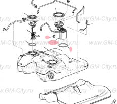 Топливный насос Cadillac SRX ІІ