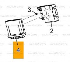 Блок управления бесключевым доступом Chevrolet Malibu