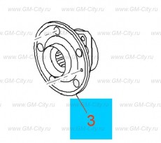 Втулка переднего и заднего колеса Chevrolet Malibu