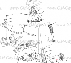 Ступица Cadillac CTS ІІ