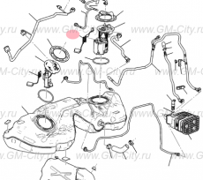 Датчик уровня топлива Cadillac CTS ІІІ