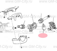 Датчик угла поворота рулевого колеса Cadillac ATS