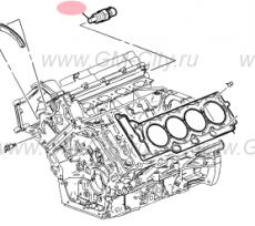 Датчик температуры охлаждающей жидкости Cadillac SRX І
