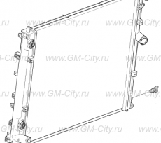 Радиатор охлаждения Cadillac CTS ІІ