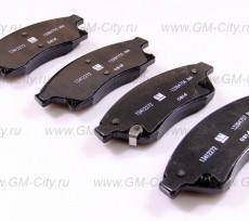 Колодки тормозные передние Chevrolet Cruze