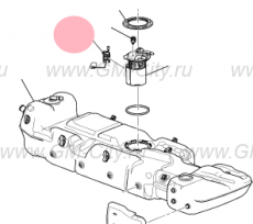 Датчик топливного насоса Cadillac Escalade ІІІ