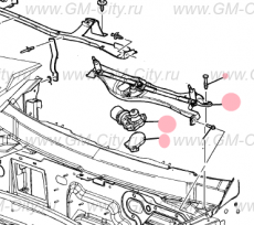 Привод стеклоочистителя (с трапецией) Cadillac SRX І