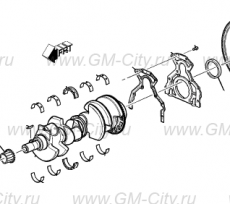 Шкив коленвала Cadillac Escalade ІІІ
