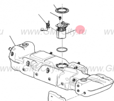 Топливный насос Cadillac Escalade ІІІ