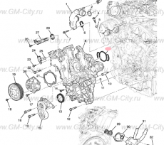 Сальник помпы Chevrolet Traverse II