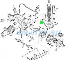 Рычаг задний правый нижний Chevrolet Captiva C100