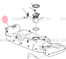 Топливный бак Cadillac Escalade ІІІ