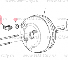 Датчик усилителя тормозов Cadillac SRX ІІ