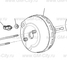 Прокладка усилителя тормозов Cadillac SRX ІІ