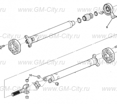 Карданный вал Cadillac CTS ІІІ