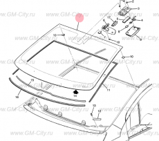 Стекло лобовое Chevrolet Volt I