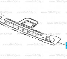 Панель переднего коллектора крыши Chevrolet Malibu