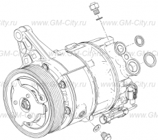 Компрессор кондиционера Cadillac SRX ІІ