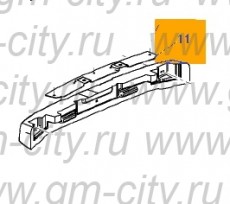 Накладка абсорбера Chevrolet Captiva C140